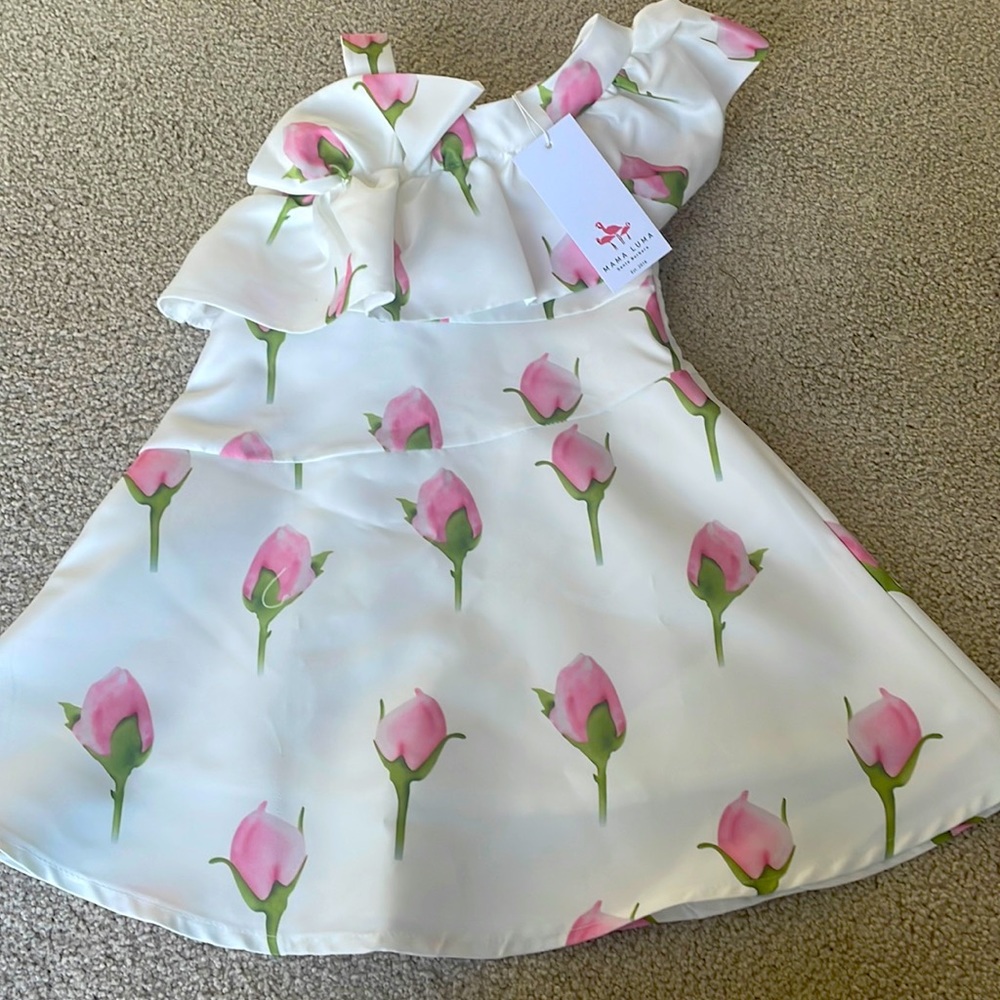 Mama Luma rosebud dress. NWT